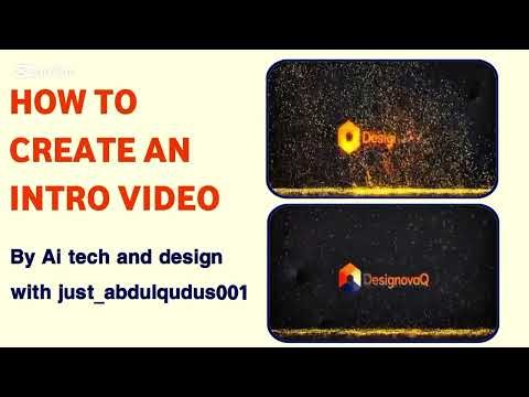 How to Create an Intro Video for Your Logo | Step-by-Step Tutorial