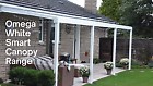 Aluminium Canopy Carport Patio Cover with Knee Braces / Projection 1.5m - 3m  | eBay UK