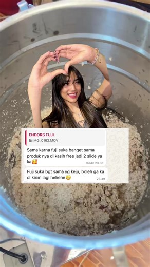 ka FUJI kamu baik sekali 😭😭😭