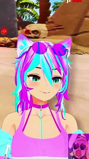 Anime Crab Girl's Epic Gaming Session