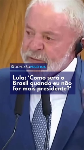 CONEXÃO POLÍTICA on Instagram: "O vídeo do Conexão Política mais compartilhado em 2025 foi o registro em que o presidente Luiz Inácio Lula da Silva (PT) questiona, durante uma coletiva de imprensa, como será o Brasil após a sua saída do Palácio do Planalto. A gravação viralizou, com internautas editando o trecho publicado pelo Conexão Política, criando montagens que imaginam o momento exato em que for confirmada a saída de Lula do comando do país. As produções passaram a circular com filmagens