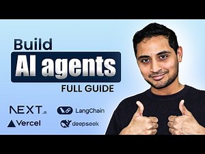 Build an AI Agent with DEEPSEEK and NEXT.JS 15! (Langchain, RAG)