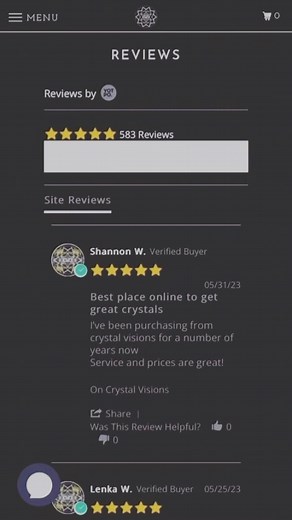 #crystalshopreviews #reviews #onlinecrystalsaustralia | Crystal Visions