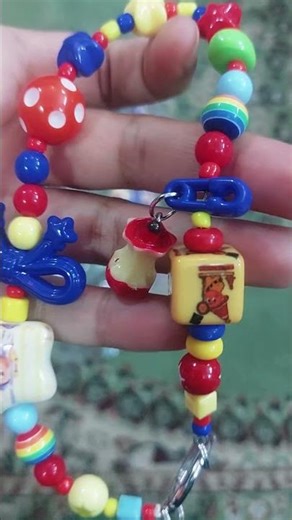 Cute Aesthetic Beaded Keychain for Bags & Backpacks
