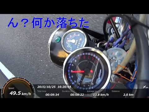 6Vモンキー激安電気式タコメーター動作テスト