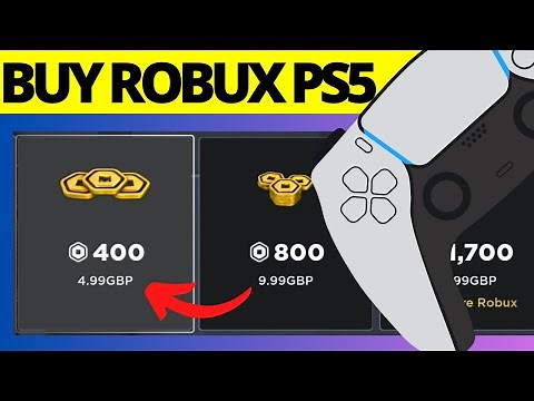 How To Buy Robux On Playstation Roblox PS4/PS5