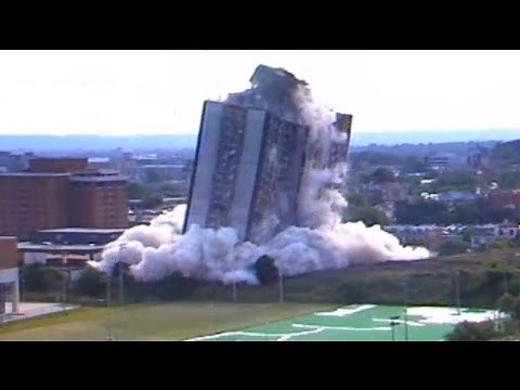 Sander Hall implosion: When the walls of 27-story University of Cincinnati dormitory came tumblin'