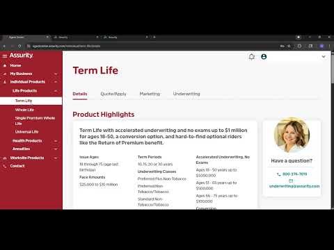 Assurity Life Insurance Illustration Tutorial