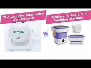 WonderWash Portable Mini Washing Machine vs 16L Mini Washer – Tiny Space, Compact & Non-Electric 🧺✨