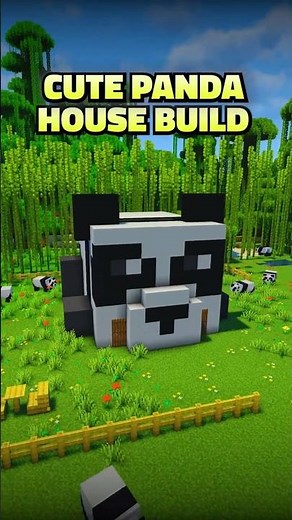 Cute Panda House 🐼🏠 | Cozy Minecraft Build!