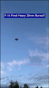 F-16 Pilot Hunts Down Geran-5 With 20mm Vulcan Cannon