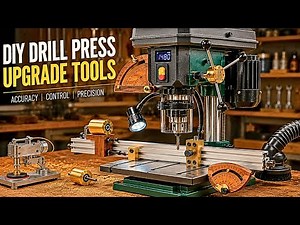 DIY Drill Press Lathe Conversion (Plus 3 More Genius Attachments)