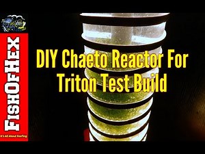DIY Chaeto Reactor For Triton Method Test Build