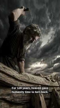 Before the Flood came, God gave humanity 120 years to repent