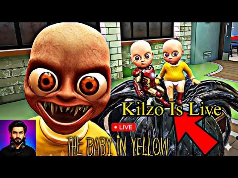 The Baby In Yellow Horror Game Live | Kilzo Gaming #shorts #shortslive #horrorgame