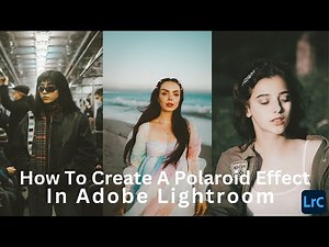 How to create a polaroid effect in Adobe Lightroom