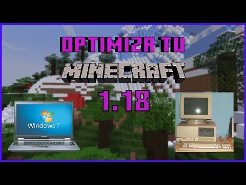 ¿CÓMO OPTIMIZAR Y ACELERAR MINECRAFT 1.18 EN CUALQUIER PC DE BAJOS RECURSOS? | +110 FPS