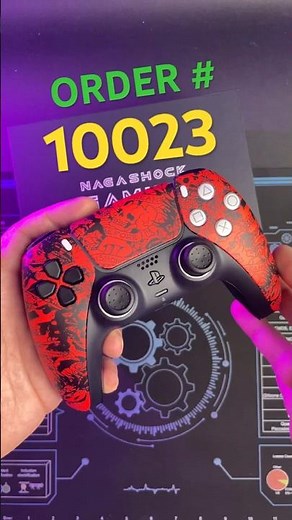 Custom PS5 Controller for Battlefield 6 Domination #bf6 #fortnite #warzone #apexlegends #gamingsetup