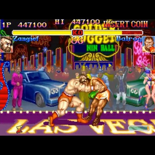 ZANGIEF (N) vs BALROG | Hyper Street Fighter II #retro #retrogaming #arcade #streetfighter