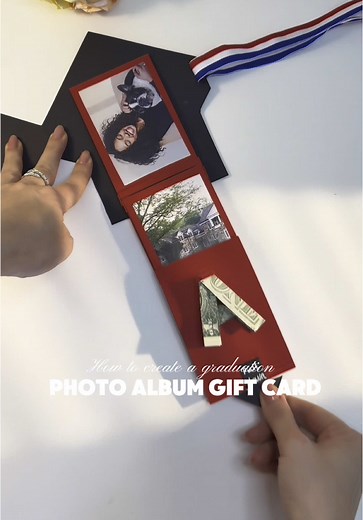 Create a Unique Graduation Photo Album Gift Card