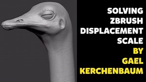 3K views · 70 reactions | Solving ZBrush displacement scale by Gael...