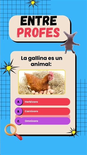 Animales según su alimentación 😋🐕🦅🐷🐶🙊 #fyp #quiztime #animales #trivia #reels