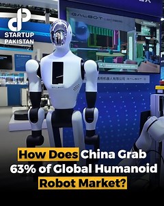 37K views · 124 reactions | 59 Million Robot Workers by 2050? Silicon Valley Shudders as 35 Chinese Firms Rewrite Robotics Rulebook! #China #Firms #Robot #Workers | Startup Pakistan | Facebook