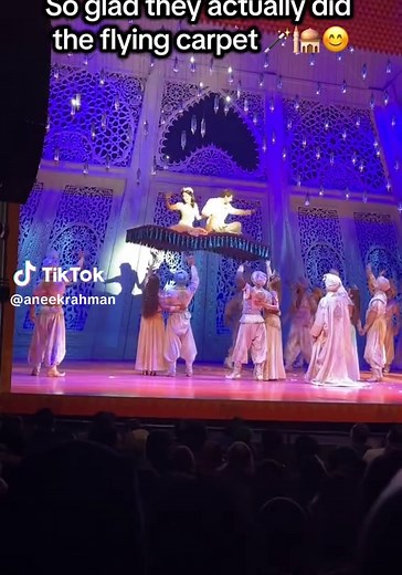 Magic Carpet Experience in Broadway's Aladdin