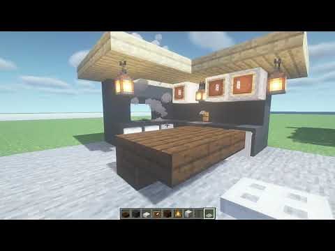 Minecraft - Let's Build: Outdoor kitchen