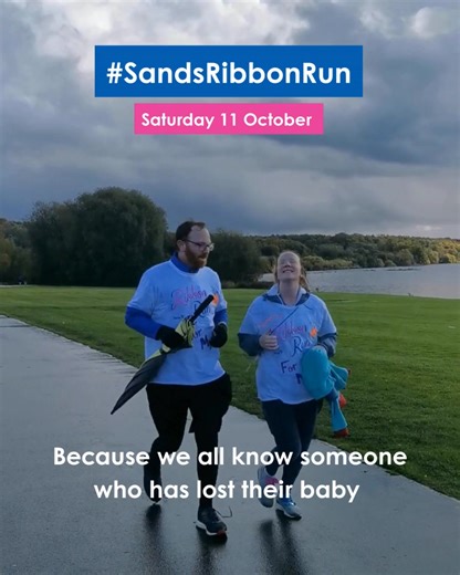 373K views · 500 reactions | Lace up your shoes on 11 October in memory of all the precious babies. Run, jog, walk or cycle 5, 10 or 15K this Baby Loss Awareness Week (9-15 October) and raise vital funds to help save babies' lives. Sign up for Ribbon Run today to get your free t-shirt and join the supportive Facebook Group. | Sands - baby loss charity | Facebook