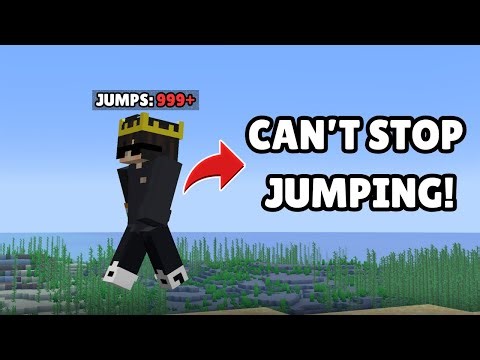 I Played Minecraft But I Can’t Stop Jumping