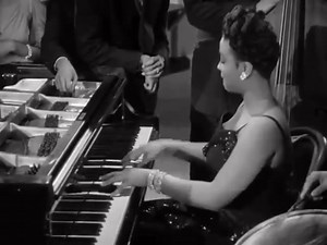 The great Hazel Scott (June 11, 1920 – October 2, 1981) Trinidad-born American jazz and classical pianist and singer, She was not only a gifted pianist and singer – a child prodigy who at only eight-years-old was given a scholarship from the Julliard School of Music to be privately tutored – Scott was also an outspoken critic of racial discrimination and segregation, She used her influence to improve the representation of Black Americans in film. Here, she is performing “Taking a Chance on Love”