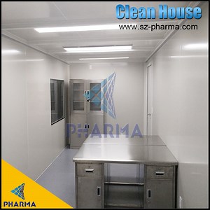 [Hot Item] 20 Feet Container House Modular Cleanroom Easy Move Sandwich Panels House