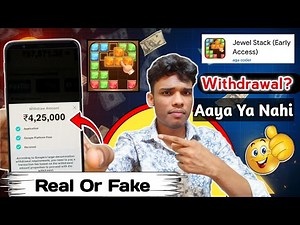 Jewel stack game real or fake | Jewel stack game | withdrawal | Jewel stack | review |