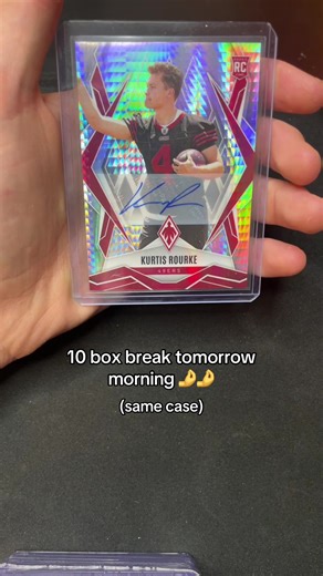 Exciting 10 Box Football Card Break Tomorrow Morning