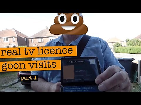 Real TV Licence Goon Visits - Episode 4