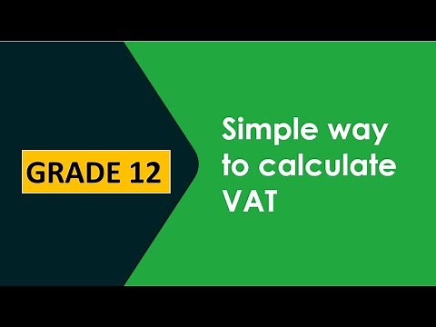 VAT - Calculations [ Grade 12 Mathematical Literacy ] THUNDEREDUC BY T.K