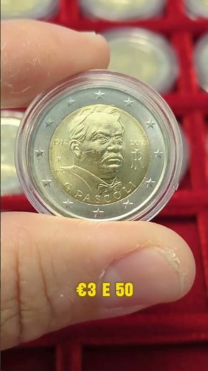 How Much is the 2 Euro Coin Giovanni Pascoli Italy 2012 Worth #coins #coining #numismatics