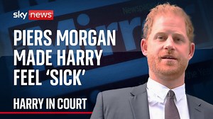 Prince Harry names 'vile' Piers Morgan in phone hacking court case - The Global Herald