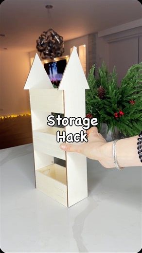 @miss_vicky_tips on Instagram: "Why didn’t I think of this sooner?! Dollar tree storage hack🌳 #dollartree #dollartreehack #dollartreecrafts #dollartreefinds #virral"