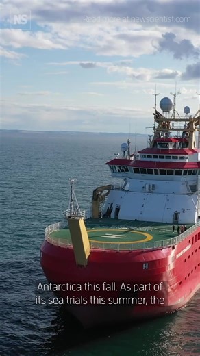 ⁠The RRS Sir David Attenborough has set sail 🚢🔬 ⁠ ⁠ The @britishantarcticsurvey flagship is gearing up for its first scientific expedition to Antarctica ❄️🇦🇶. With 12 decks, 13 labs, and an experimental aquarium, the Attenborough is a complex, floating research hub🔬. Join New Scientist's Alec Luhn (@asluhn) as he embarks on a North Sea trial, witnessing the ship's power and cutting-edge technology.⁠ ⁠ #RRSSirDavidAttenborough #AntarcticaExpedition #davidattenborough #scienceexpedition #disc