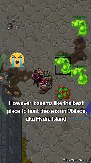 Tibia Time Boosted Series: Quara Pincher Scout! 🦀 #tibia #gaming #shorts