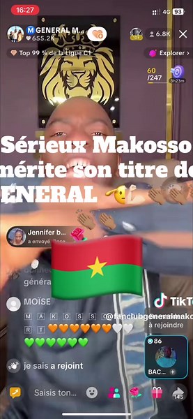 Général Makosso et les TikTok d'Afrique de l'Ouest