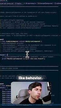 How TypeScript Components Mirror Unity Behaviors
