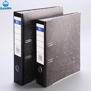 [Hot Item] FC Stationery Marble Lever Arch File Folder Hard Cardboard File