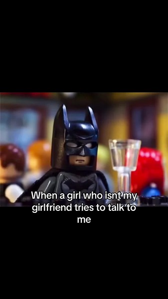 go away. #batman #girlfriend #relationship #donttalktome #lego