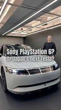 Sony car! The driving PlayStation 6 is called Afeela One! And surprise: it's a slow-charging EV 🪫