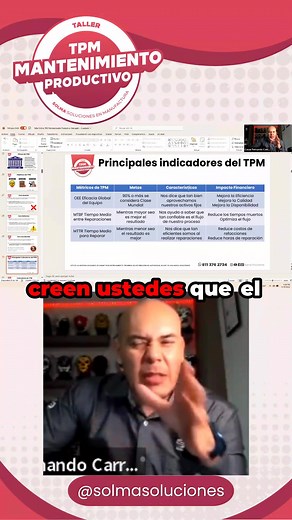 📊 ¿Por qué el MTTR y el MTBF son los indicadores más importantes de una planta? Porque te dicen todo lo que necesitas saber sobre la salud de tus equipos. ⚙️ 👉 El MTTR (Mean Time To Repair) mide qué tan rápido recuperas tu operación después de una falla. 👉 El MTBF (Mean Time Between Failures) mide qué tan confiable es tu proceso y cuánto tiempo puede operar sin fallar. 💡 Juntos, te muestran el equilibrio perfecto entre reacción y prevención: Si tu MTTR baja → tu equipo reacciona rápido. Si t