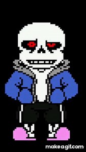 Very Weak! Dust Sans on Make a GIF
