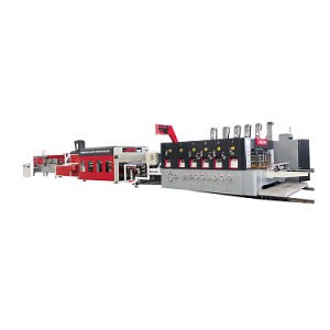 Multi Colors Printing Slotting Machine for Carton Corrugated Box